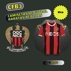 camiseta replica Nice